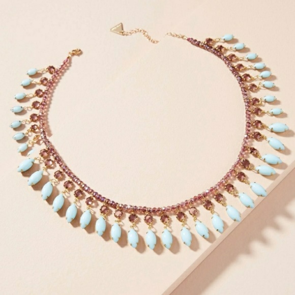 Anthropologie Jewelry - New Anthropologie Serefina Charm Bib Necklace